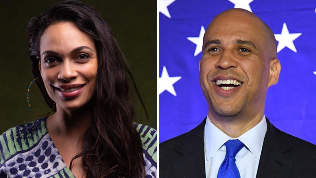 Rosario Dawson confesses to Cory Booker romance: 'He's a wonderful human being'