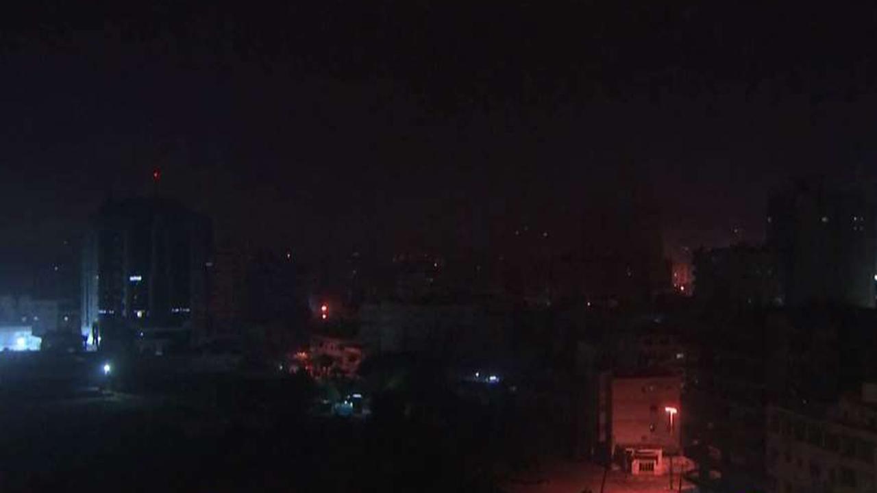 Israel Defense Forces strike Gaza after rockets targeting Tel Aviv