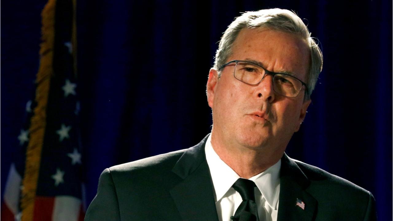 Jeb Bush calls for a Republican challenger in 2020