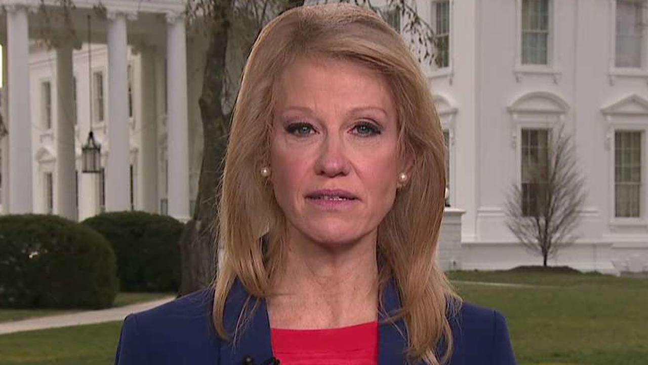 Kellyanne Conway reacts to Trump being blamed in New Zealand massacre
