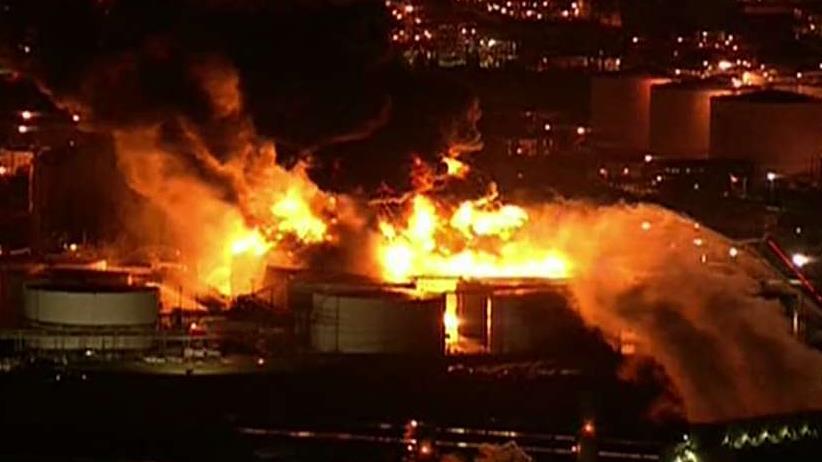 Fire rages at Texas chemical plant near Houston