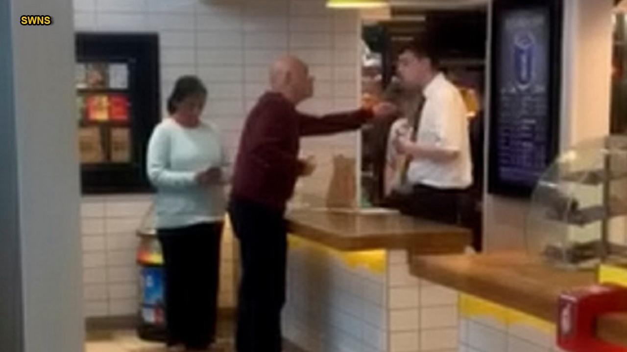 Vegetarian McDonald's customer yells at staff over being served meat... twice