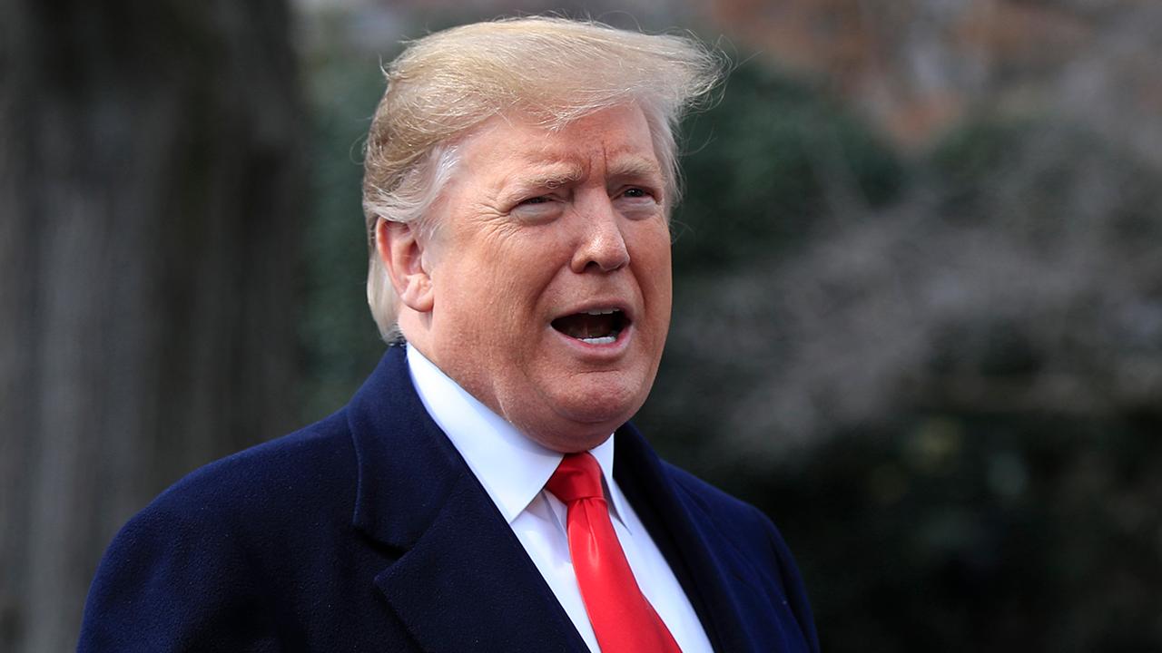 Trump comments on Mueller report, Kellyanne Conway's 'whack job' husband ahead of Ohio visit