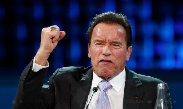 Arnold Schwarzenegger fires back at President Donald Trump for his attacks on the late Senator John McCain