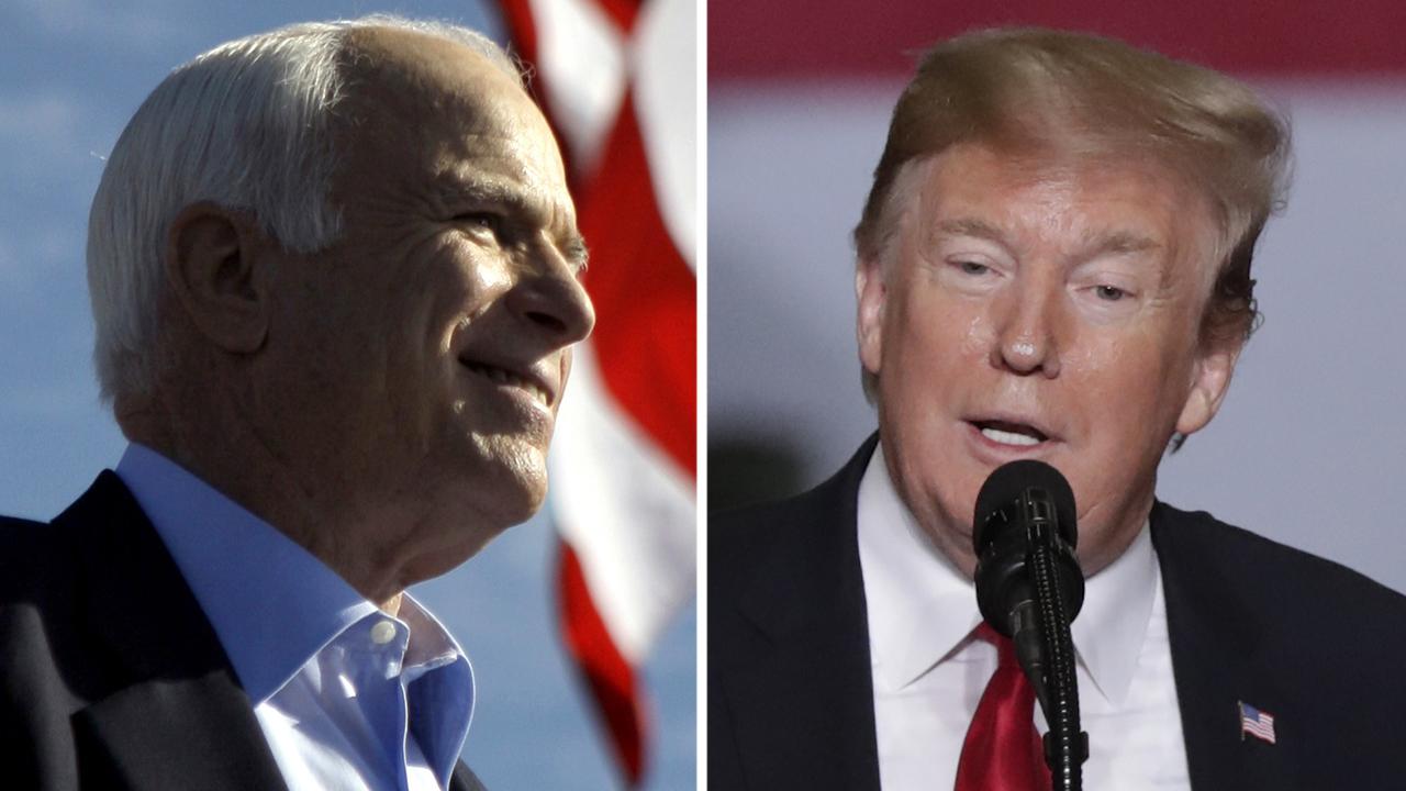 Trump continues to criticize McCain after bipartisan criticism