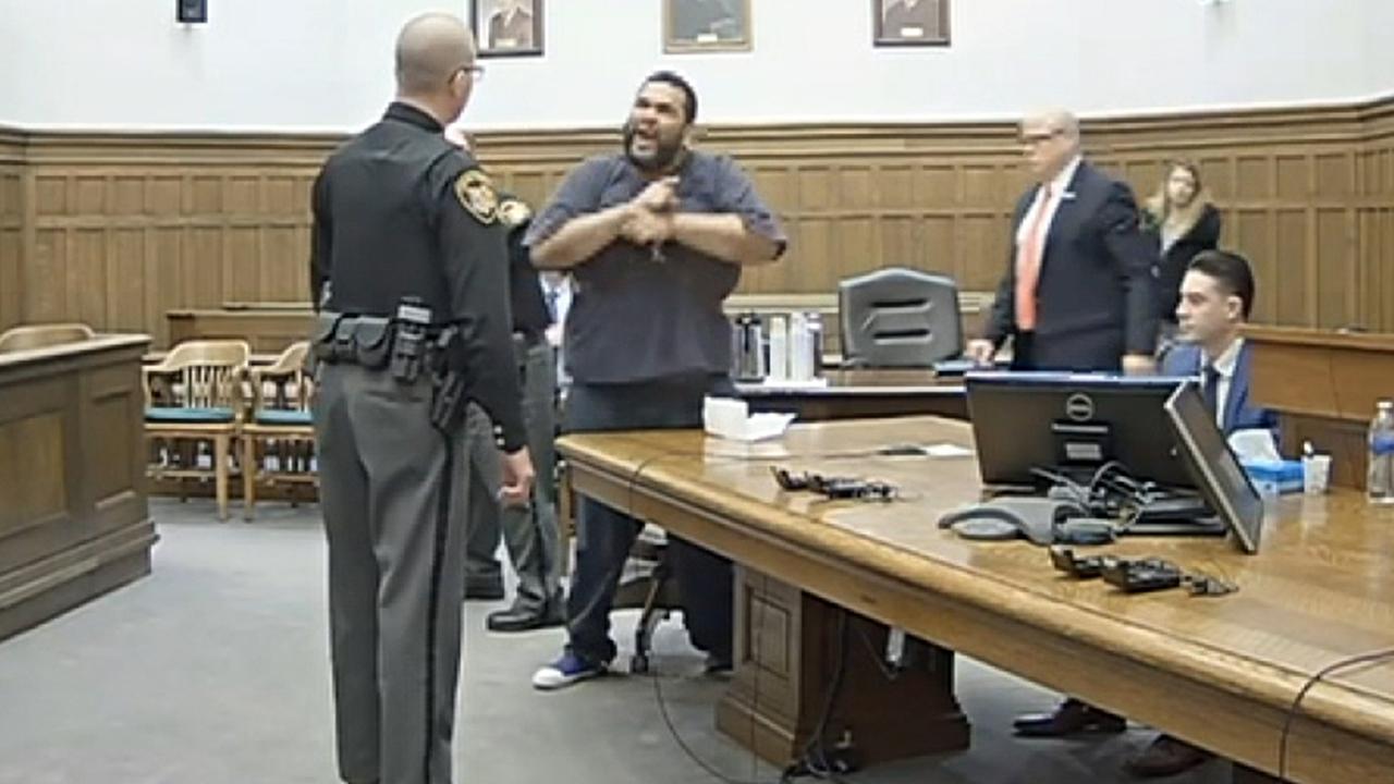 Ohio man sentenced to an additional six years behind bars for courtroom outburst