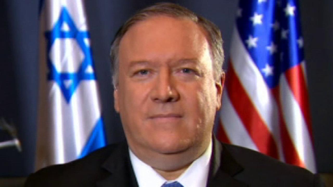 Pompeo on the conflict between Palestine and Israel