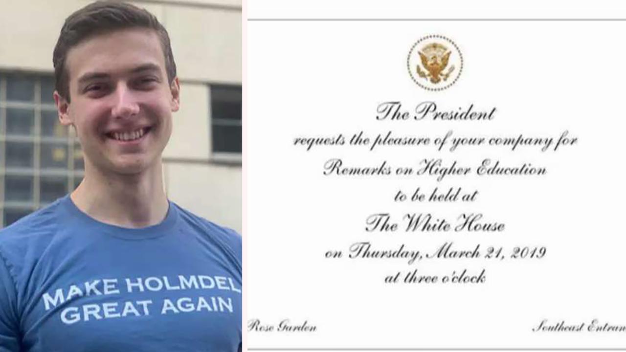 Teen who claims Trump support cost him entry into National Honor Society gets invite to White House
