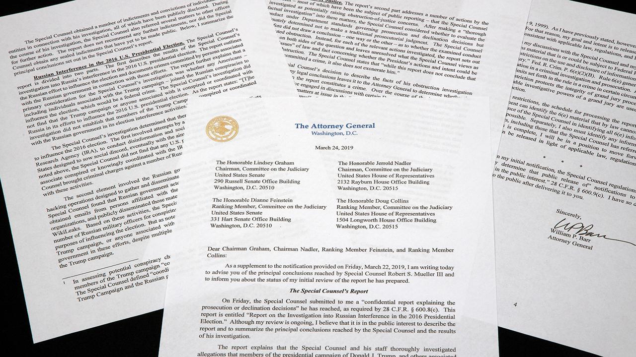 Will the full Mueller report be released to the public?