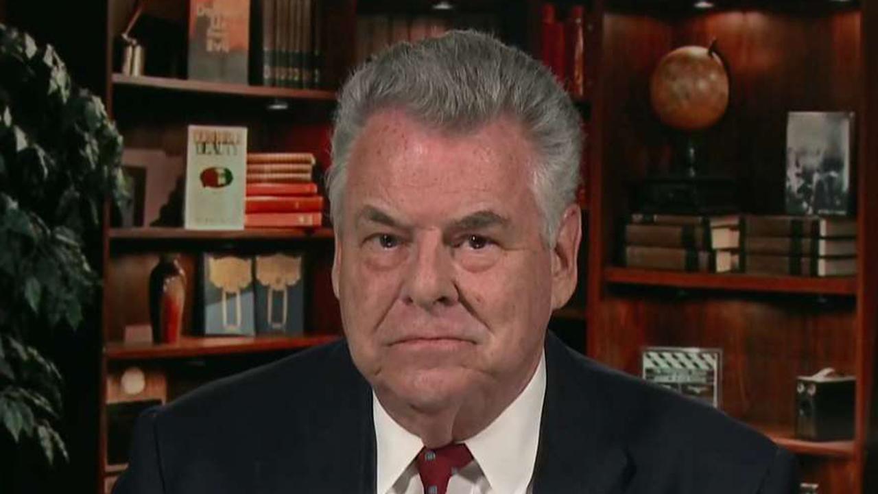 Rep. Peter King says it's hard to commit obstruction of a crime that was never committed