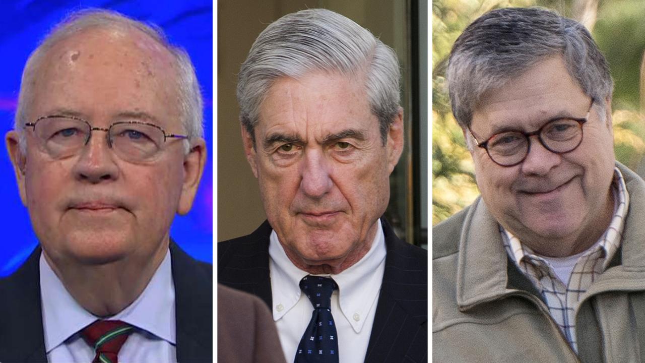 Ken Starr grades Mueller, Barr on the Russia investigation