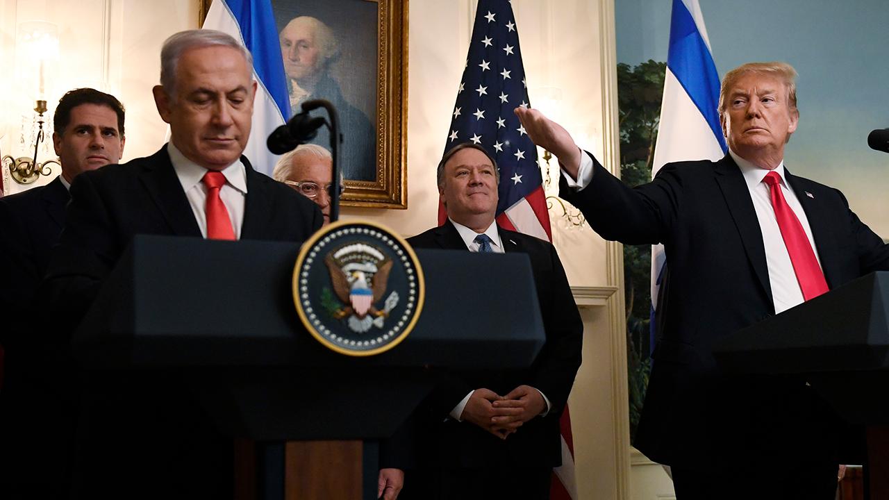 Trump, Netanyahu condemn 'despicable' Hamas rocket attack on Israel