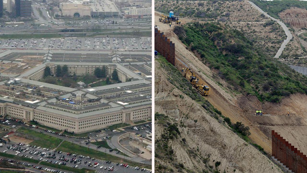 Pentagon authorizes up to $1B to start 57 miles of border wall construction