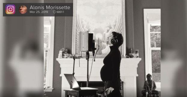 Grammy-winning singer Alanis Morissette posts to Instagram that she’s pregnant