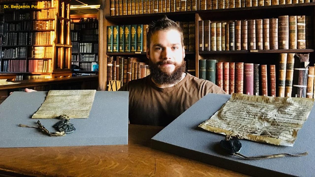 Ancient royal charter discovered in a library’s cardboard box