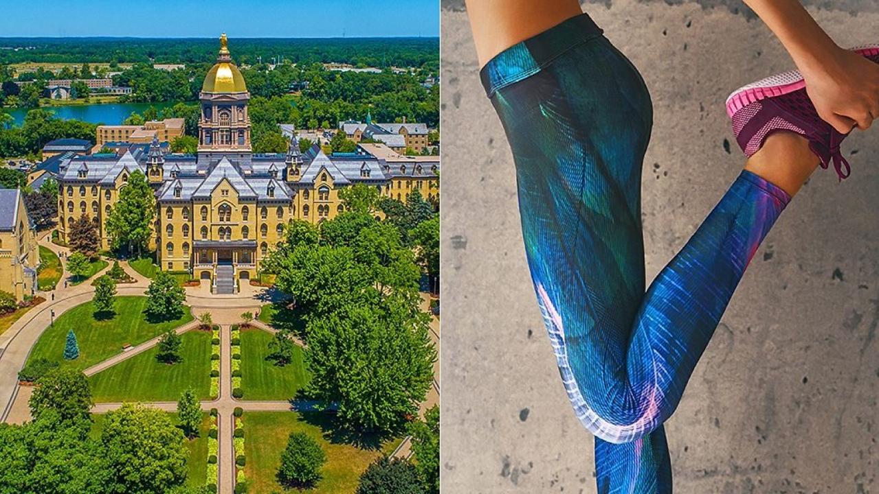 Mom pleads with Notre Dame female students to stop wearing leggings, sparks backlash
