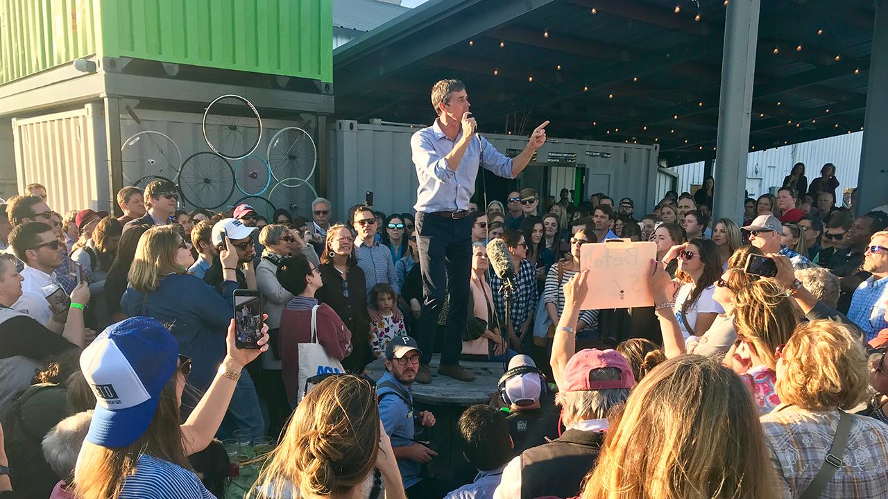 Voters shift support from other Dems to the 'Beto bandwagon'