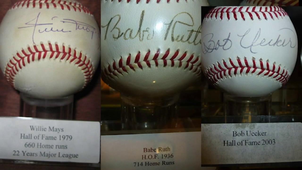 34 Hall of Fame autographed baseballs stolen from restaurant