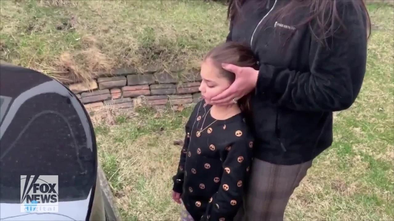 Watch: Pennsylvania man uses Tesla to pull out daughter's tooth