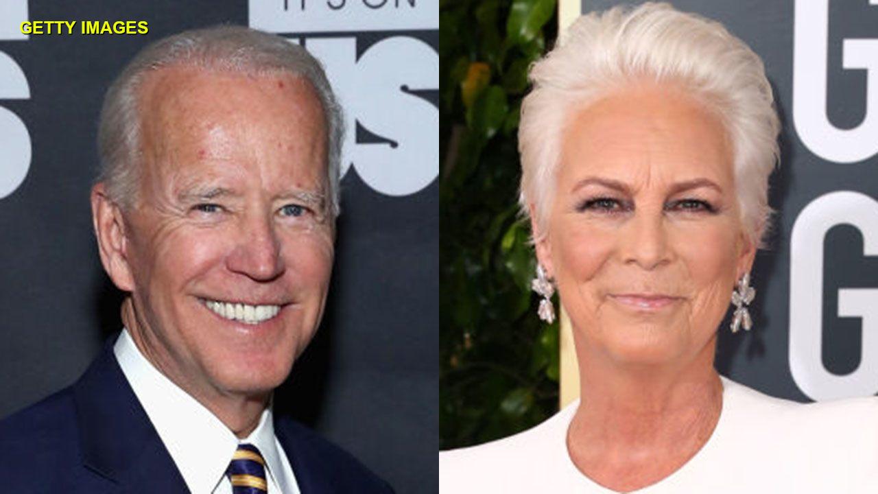 Jamie Lee Curtis says Joe Biden should 'apologize' to Anita Hill's face