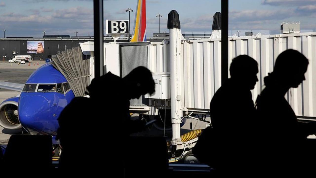 Major delays at airports across US as system-wide outage grounds flights
