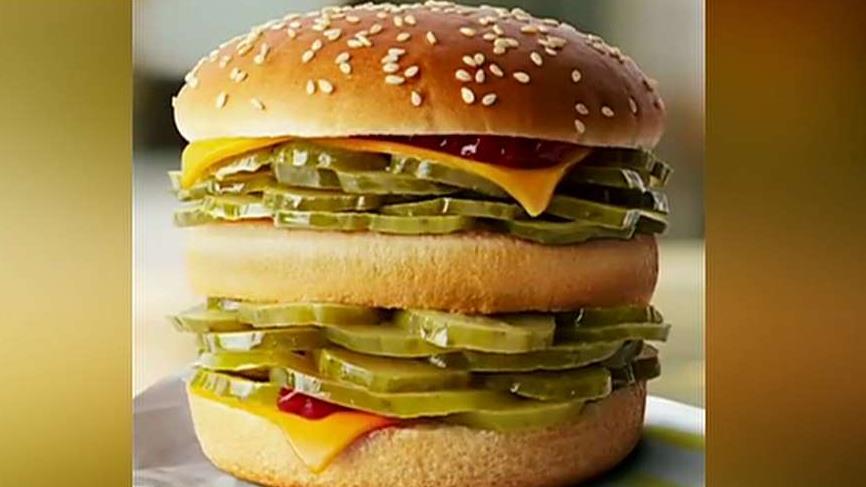 McDonald's Australia unveils McPickle burger for April Fools' Day