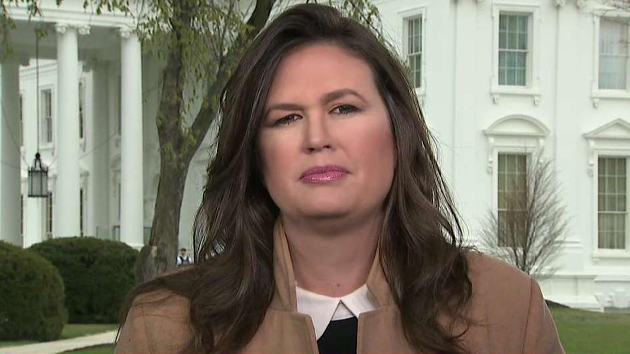 Sarah Sanders: Democrats playing politics with border security, acting like sore losers on Mueller report