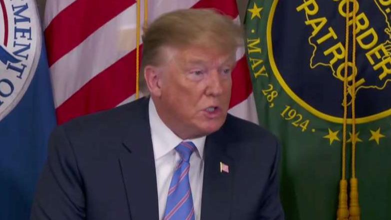 President Trump's message to illegal immigrants: The country is full, turn around