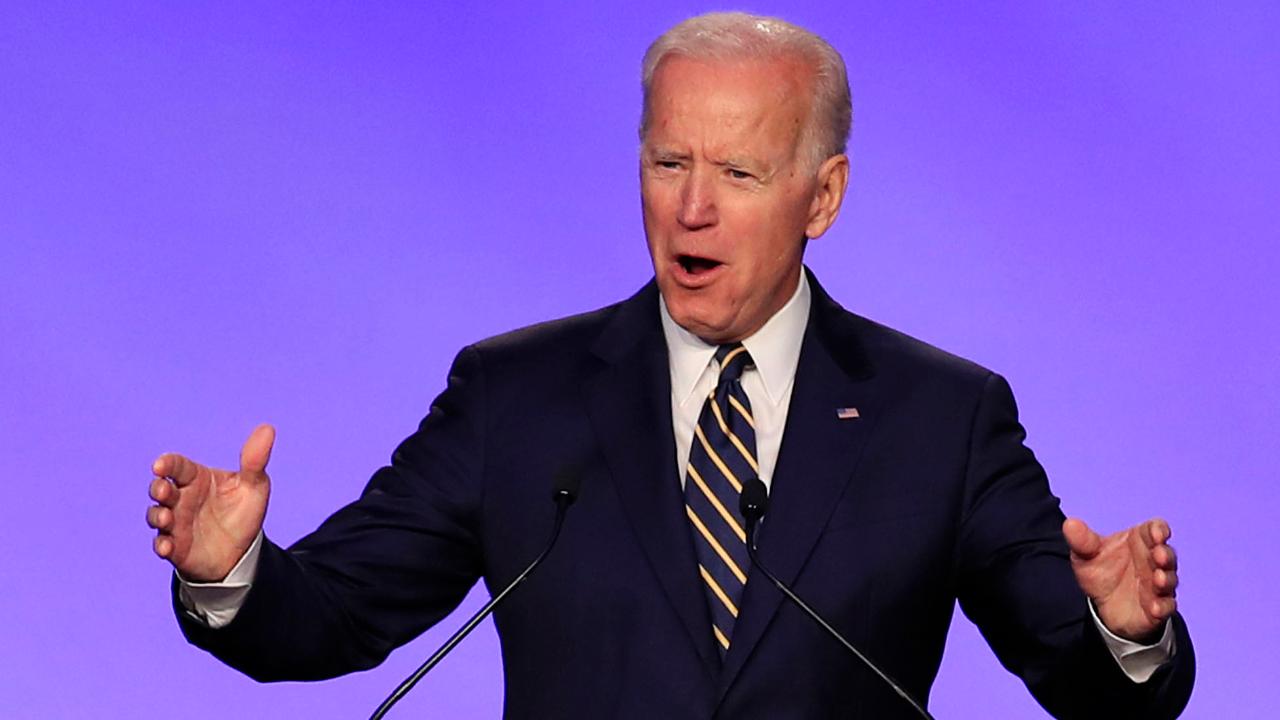 Joe Biden jokes about unwanted touching allegations