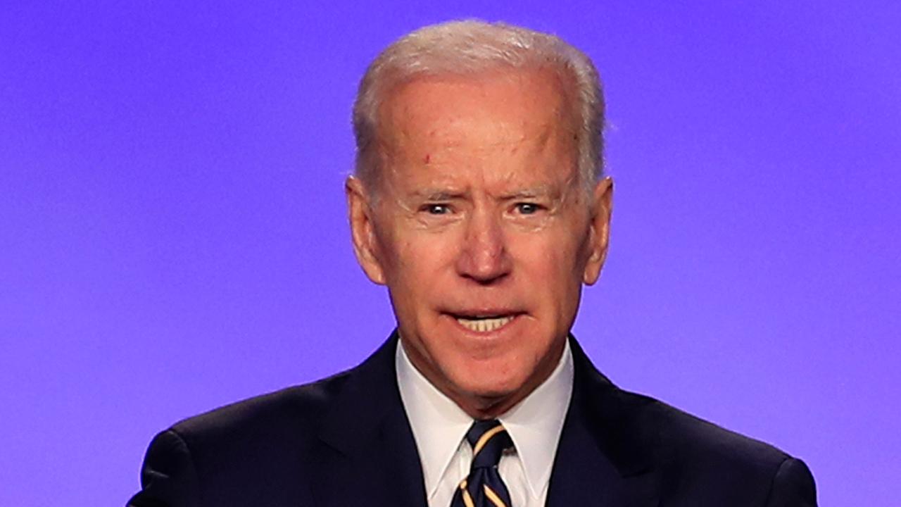 Biden leans into misconduct allegations with jokes about hugging