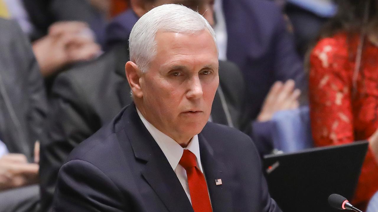 Pence says Venezuela ambassador 'shouldn't be here' while addressing the UN Security Council
