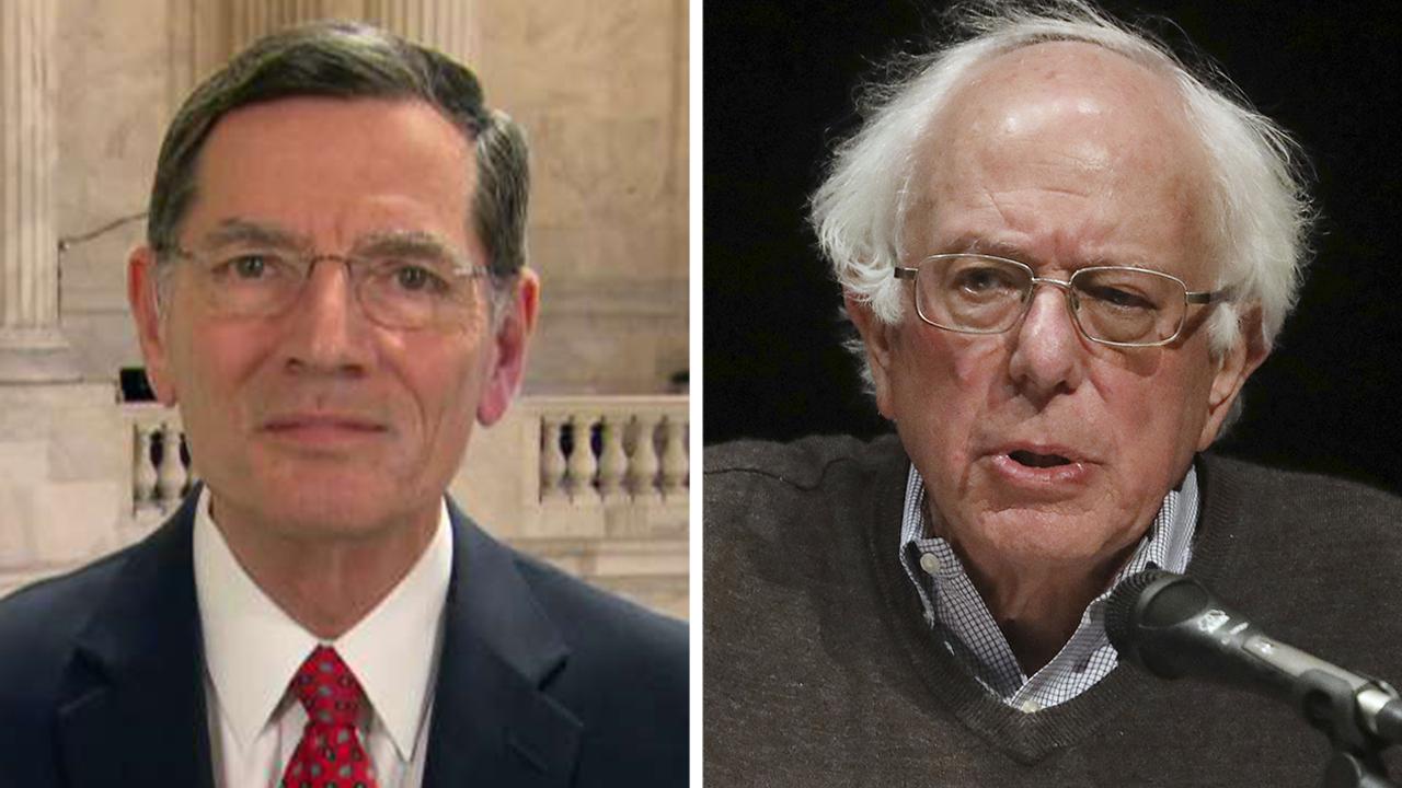 Sen. Barrasso calls Bernie Sanders' 'Medicare-for-all' plan the 'liberal-litmus test' for 2020 presidential hopefuls