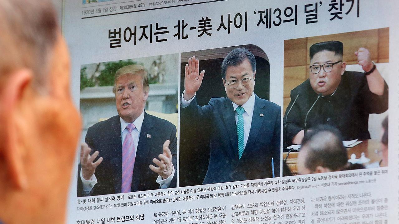 Trump, South Korea hope to forge path forward after stalled denuclearization talks