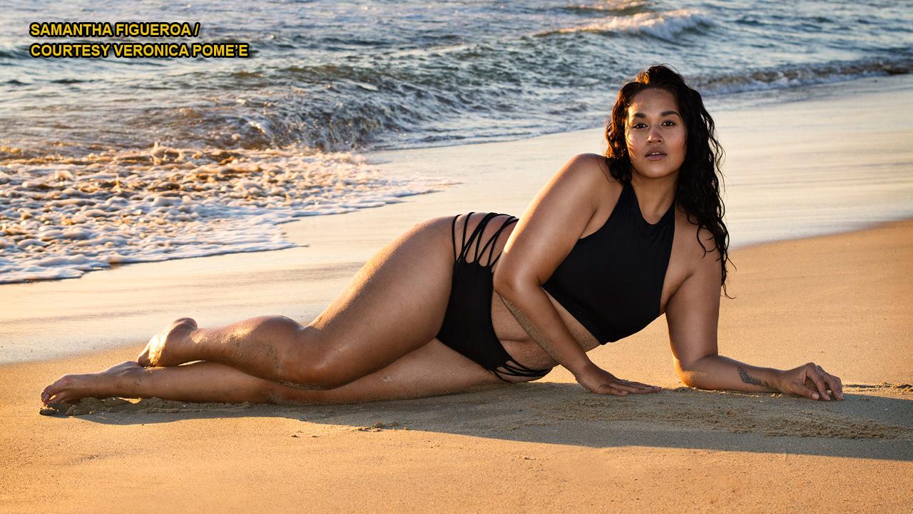 Sports Illustrated Swimsuit model Veronica Pome'e says she 'screamed and cried' before sizzling photo shoot