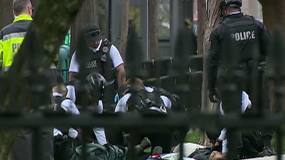 Man lights himself on fire outside of White House Fox News Video