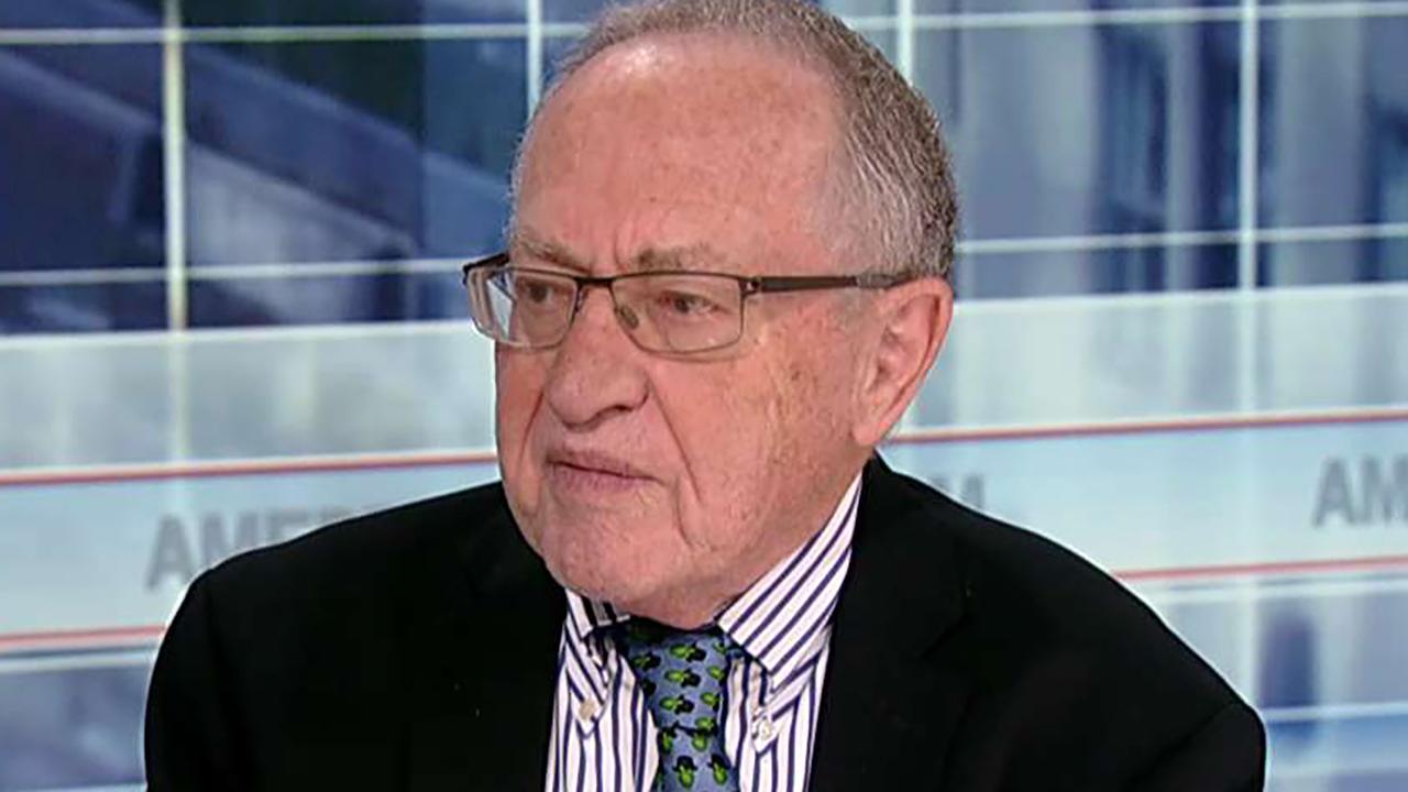 Alan Dershowitz on the Mueller report: 'The double standard is unbelievable'