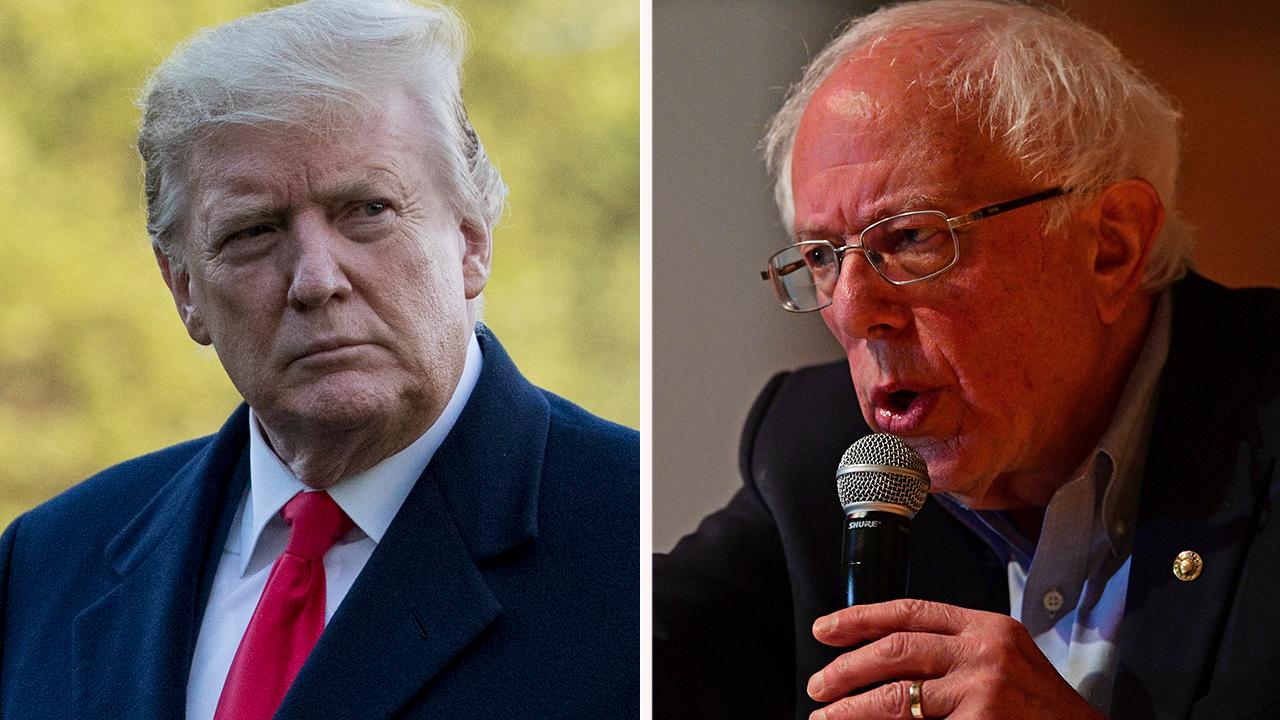 Trump, Bernie Sanders deliver two different messages to the American people