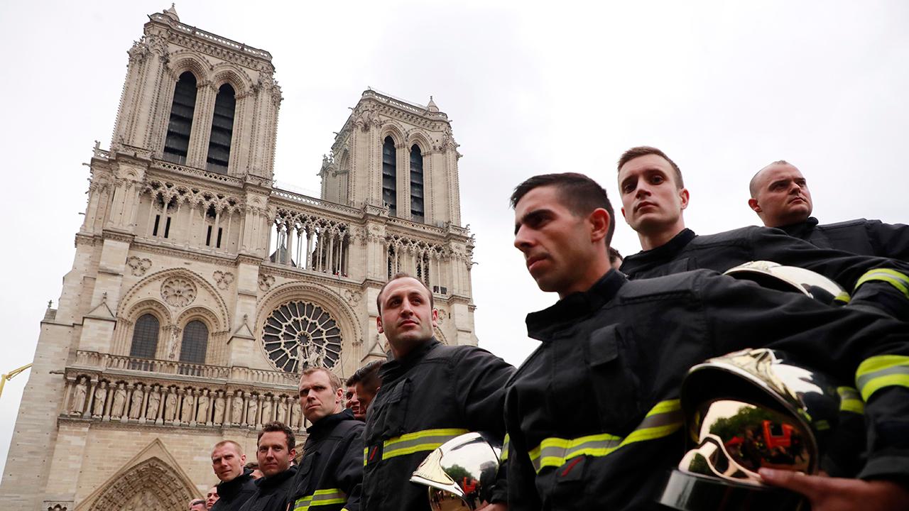 French firefighters announce Notre Dame Cathedral fire is out