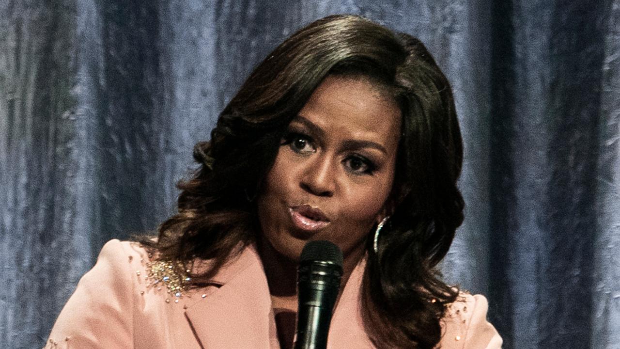 Michelle Obama criticized for comparing Trump era to 'living with divorced dad'