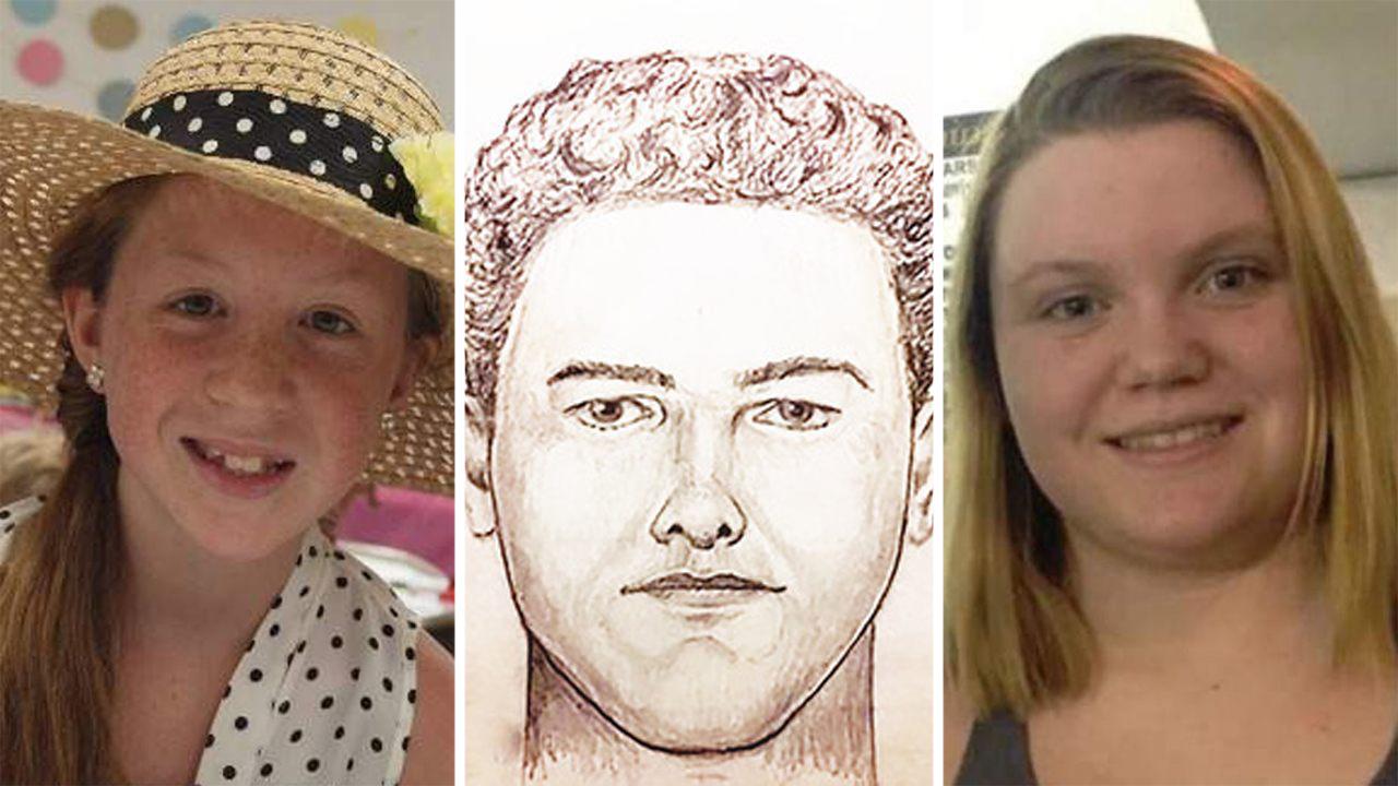 Indiana police release new sketch of suspect in 2017 murder of teenage girls
