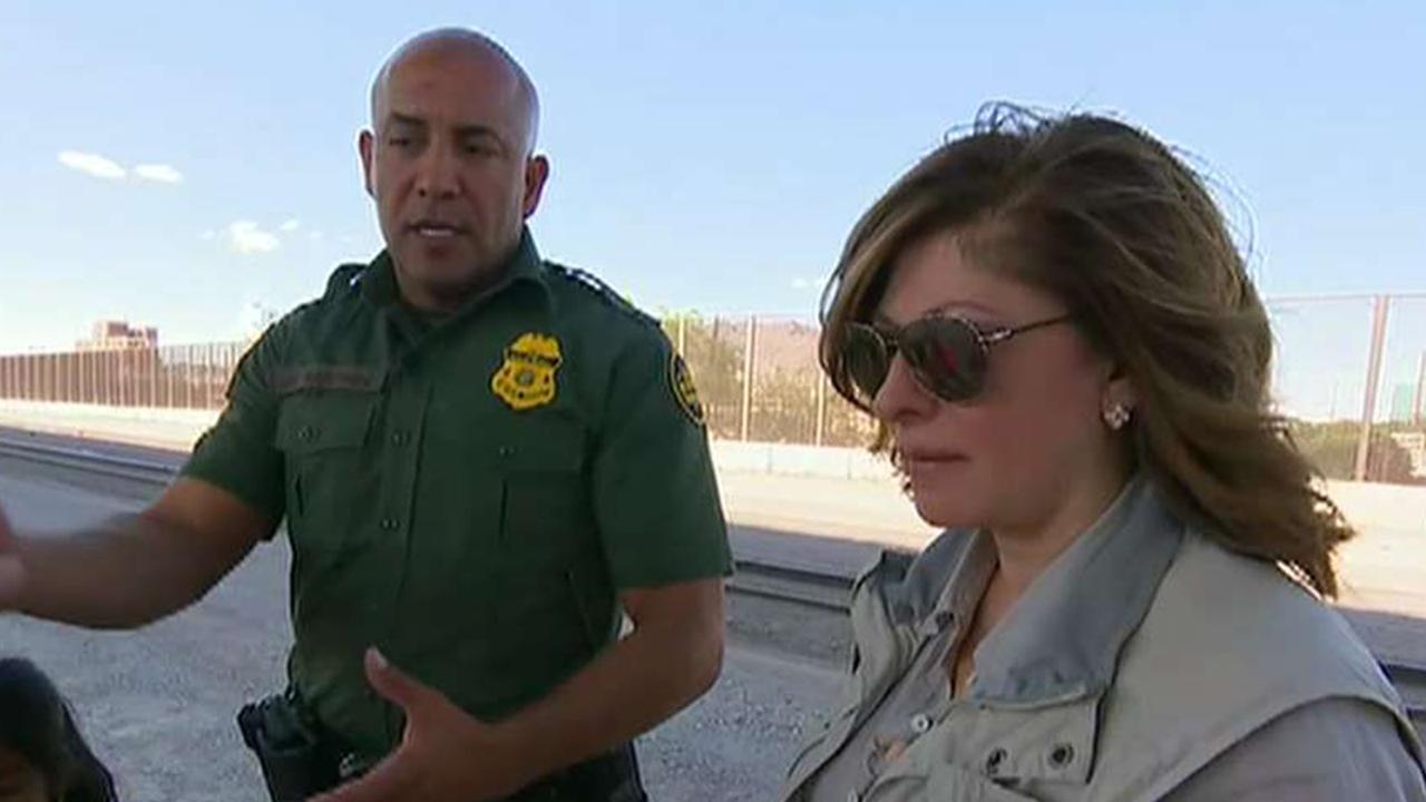 Maria Bartiromo joins the border patrol for a ride along