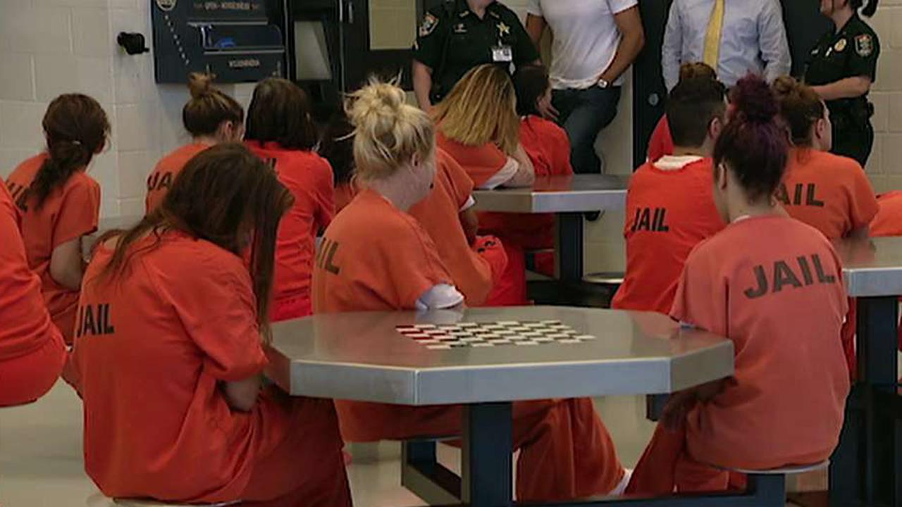 Inside in Sarasota, Florida jail treating inmates for opioid addiction