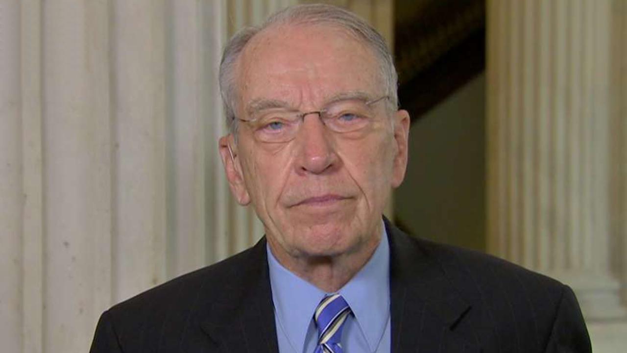 Sen. Grassley: Trump is close to victory on trade deals and I want to help