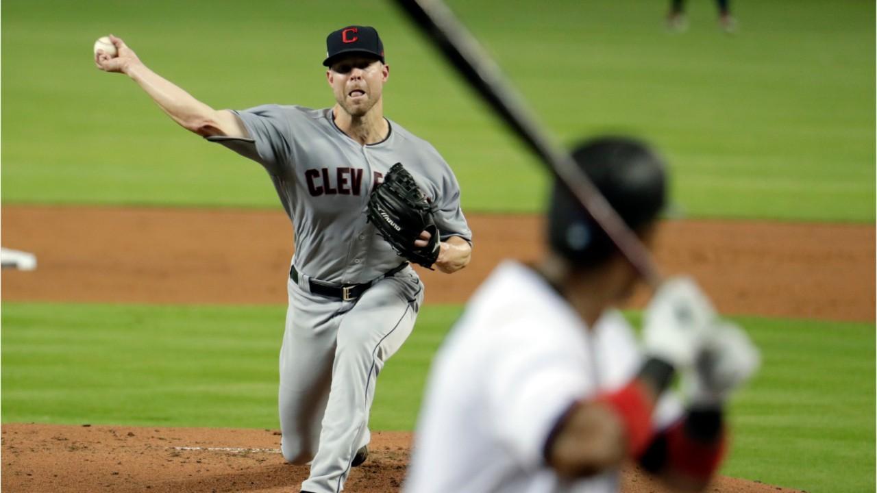 Cleveland Indians pitcher’s arm broken after hit by line drive