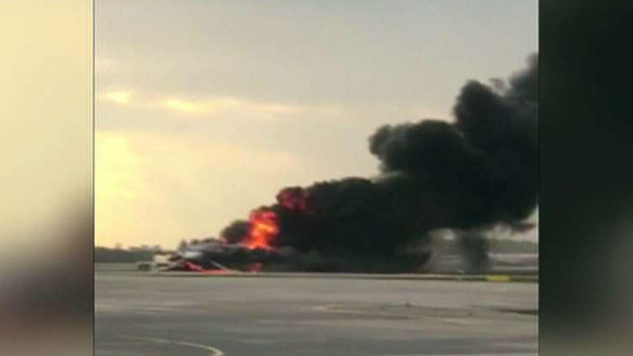 41 confirmed dead after burning plane makes emergency landing in Moscow