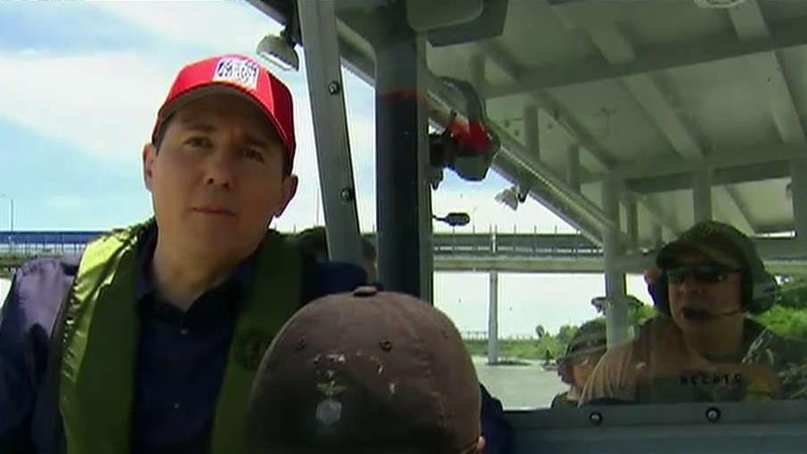 Raymond Arroyo joins border agents rescuing migrants from the Rio Grande