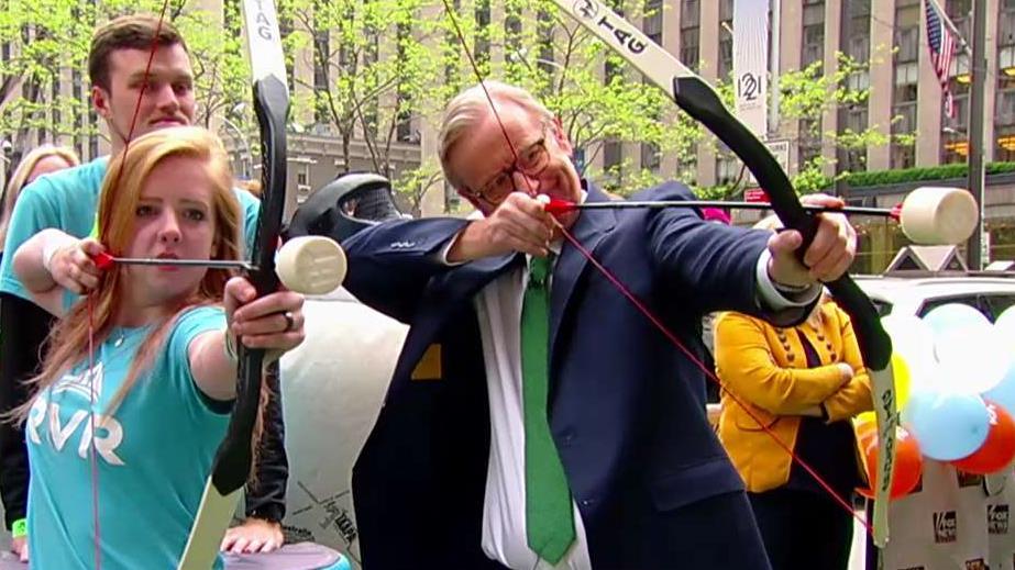 Summer camp comes to 'Fox & Friends' with archery, rock climbing and more