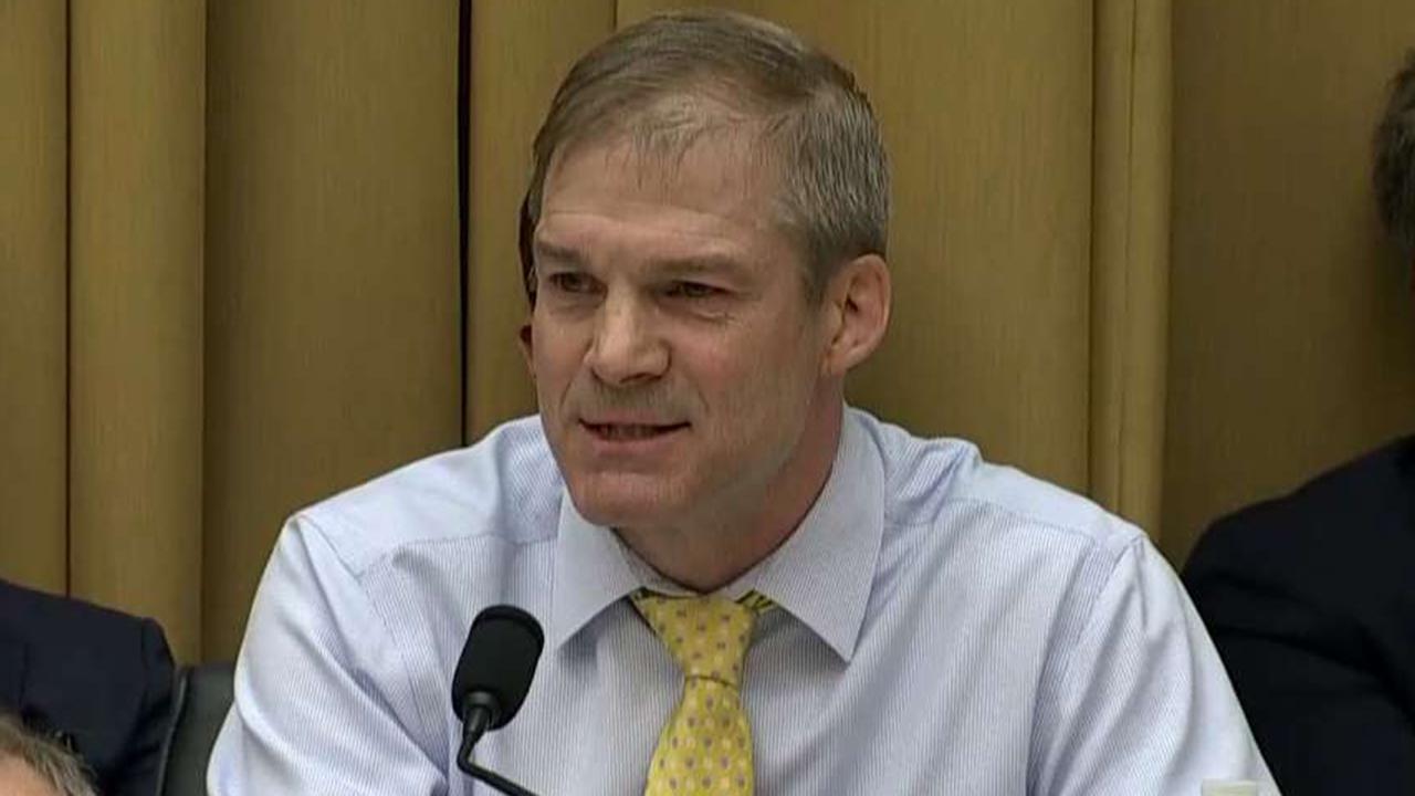Rep. Jim Jordan: House Democrats are trying to destroy Attorney General William Barr