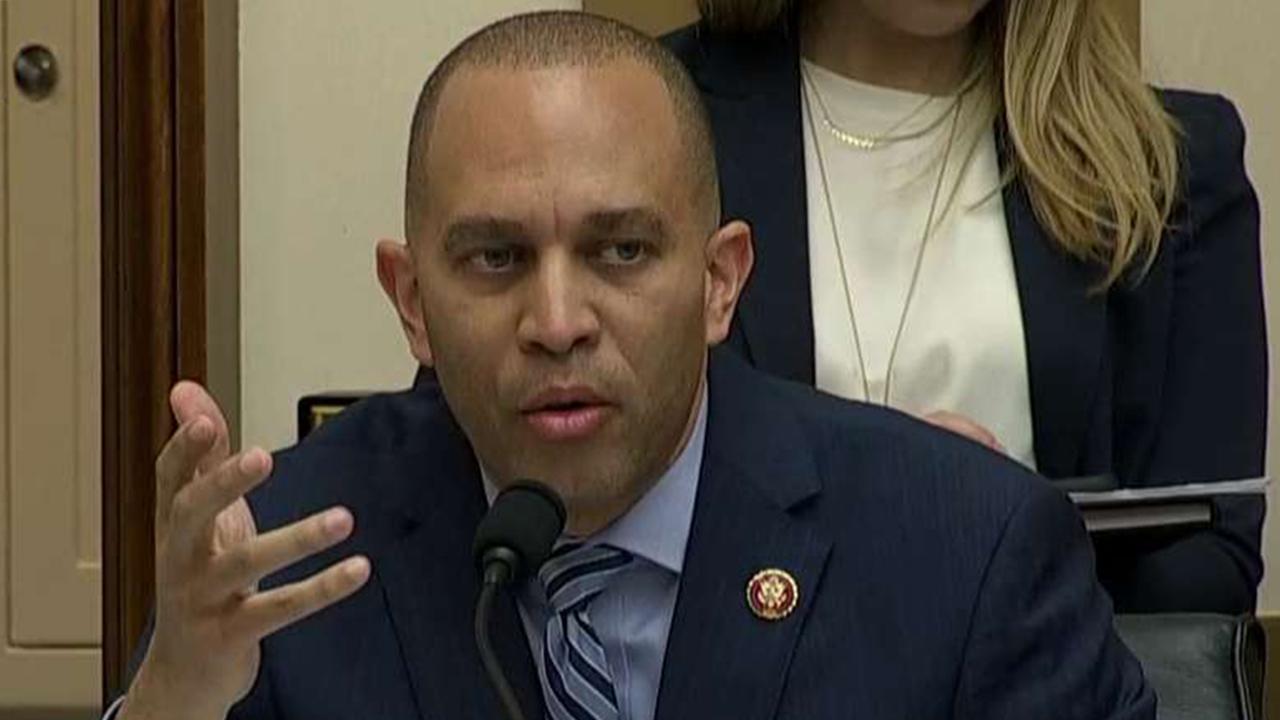 Rep. Hakeem Jeffries claims Russia interference artificially placed President Trump in the White House