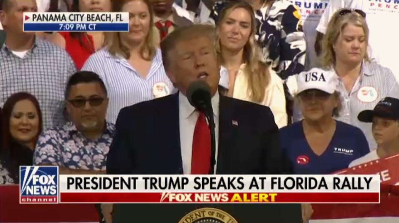 Trump, at Florida rally, mocks 2020 field: 'I want to watch that one' when Buttigieg cuts deals with China's Xi